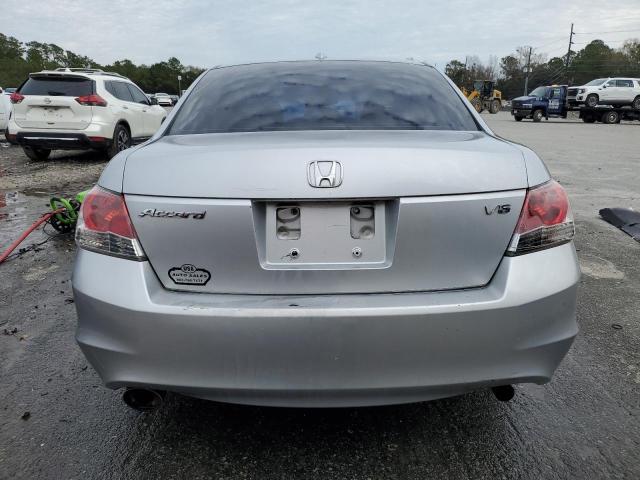 1HGCP36829A018788 - 2009 HONDA ACCORD EXL SILVER photo 6