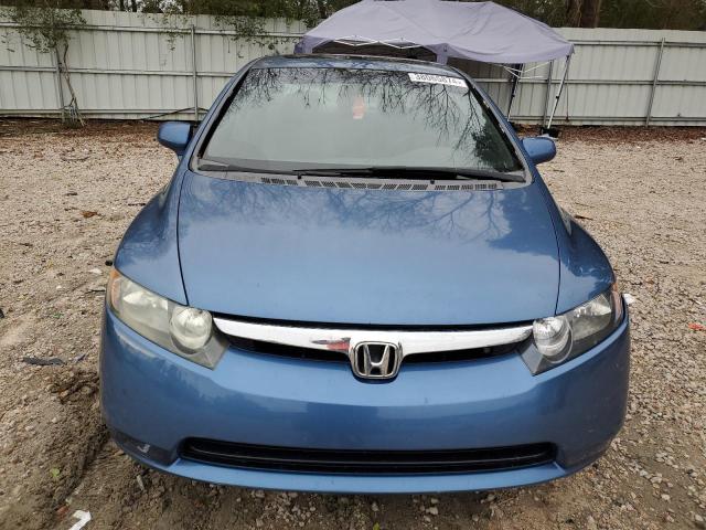 2HGFA165X6H522978 - 2006 HONDA CIVIC LX BLUE photo 5