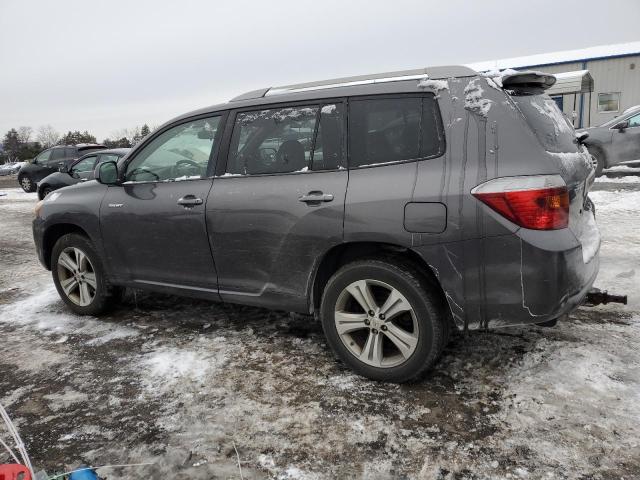 JTEES43A992148673 - 2009 TOYOTA HIGHLANDER SPORT GRAY photo 2