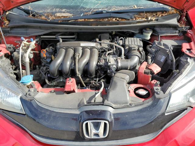 3HGGK5G50FM753817 - 2015 HONDA FIT LX RED photo 11