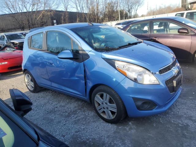 KL8CB6S94EC483058 - 2014 CHEVROLET SPARK LS BLUE photo 4