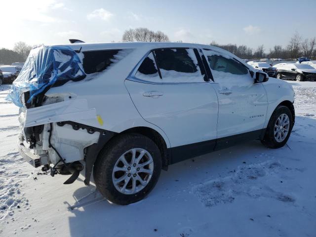 3GNAXUEV2KS605524 - 2019 CHEVROLET EQUINOX LT WHITE photo 3