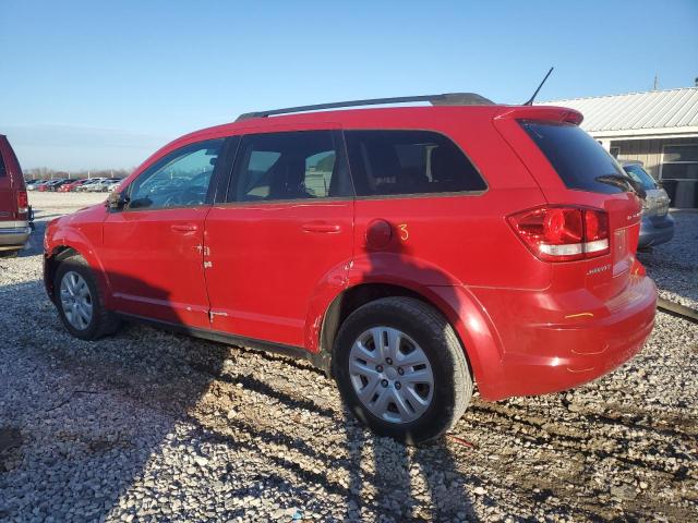 3C4PDCAB8FT606078 - 2015 DODGE JOURNEY SE RED photo 2