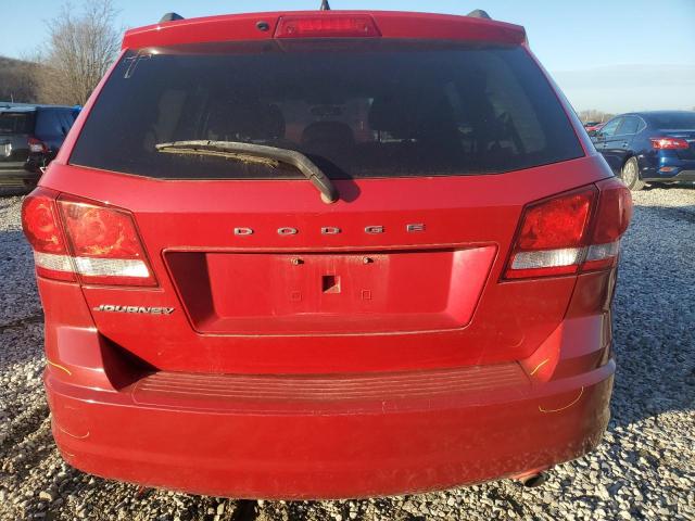 3C4PDCAB8FT606078 - 2015 DODGE JOURNEY SE RED photo 6