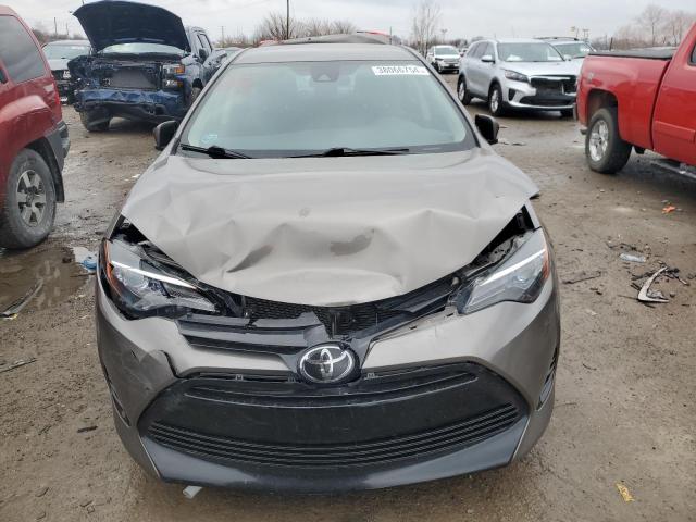 2T1BURHE3HC925486 - 2017 TOYOTA COROLLA L GRAY photo 5