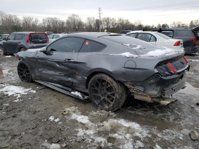 1FA6P8THXK5167385 - 2019 FORD MUSTANG GRAY photo 2