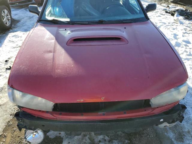 4S3BG6855W7607390 - 1998 SUBARU LEGACY 30TH ANNIVERSARY OUTBACK RED photo 11