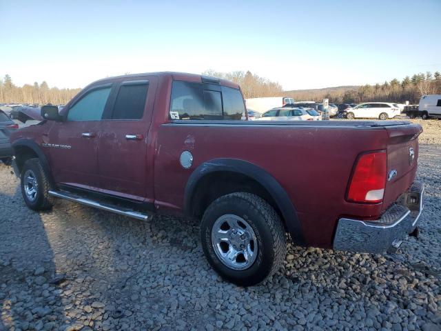 1D7RV1GTXBS612556 - 2011 DODGE RAM 1500 RED photo 2