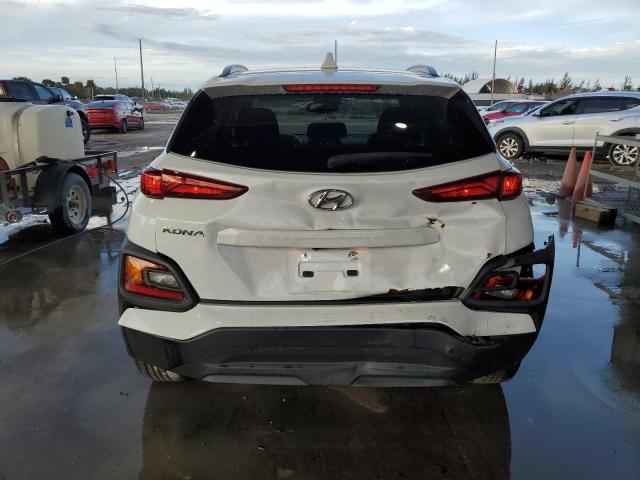 KM8K62AA9KU256459 - 2019 HYUNDAI KONA SEL WHITE photo 6