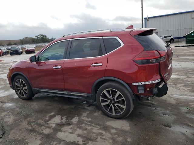 5N1AT2MT3KC789446 - 2019 NISSAN ROGUE S RED photo 2