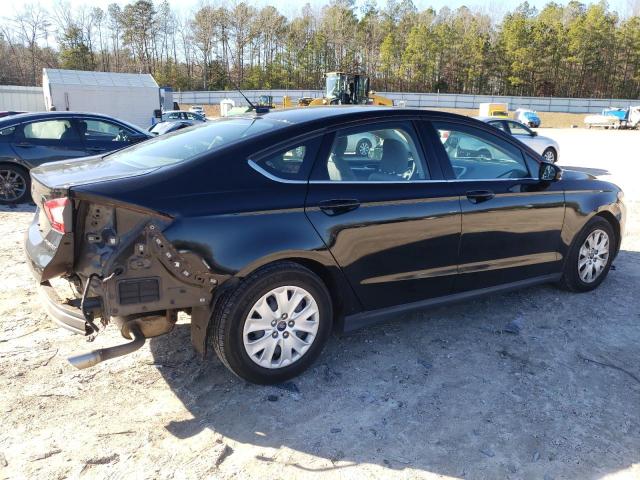 1FA6P0G75E5387833 - 2014 FORD FUSION S BLACK photo 3