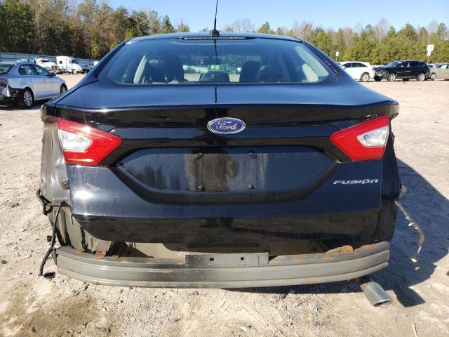 1FA6P0G75E5387833 - 2014 FORD FUSION S BLACK photo 6