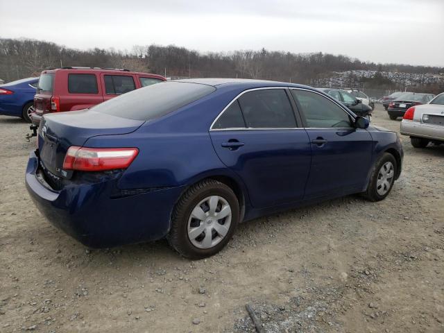 4T1BE46K27U039133 - 2007 TOYOTA CAMRY CE BLUE photo 3