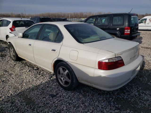 19UUA56662A038970 - 2002 ACURA 3.2TL WHITE photo 2