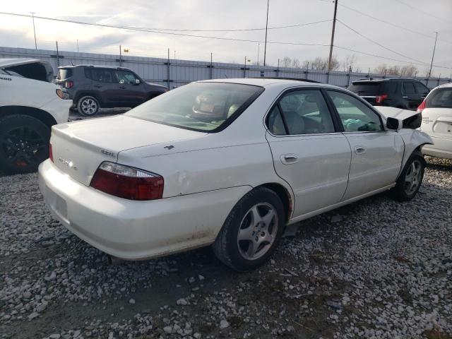 19UUA56662A038970 - 2002 ACURA 3.2TL WHITE photo 3