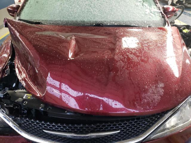 2C4RC1EG9JR144227 - 2018 CHRYSLER PACIFICA TOURING L PLUS MAROON photo 11