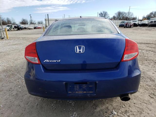 1HGCS1B82BA009863 - 2011 HONDA ACCORD EXL BLUE photo 6