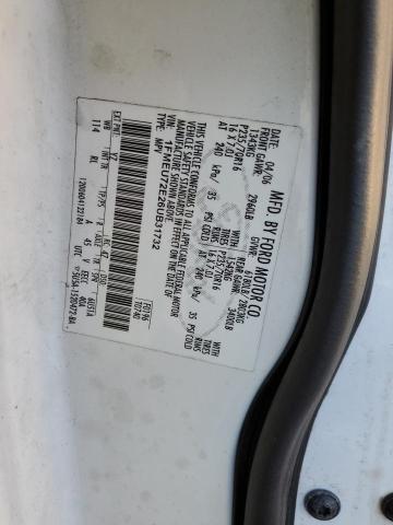 1FMEU72E26UB31732 - 2006 FORD EXPLORER XLS WHITE photo 13