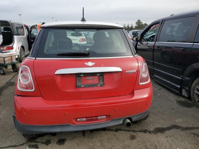 WMWSU3C52DT691667 - 2013 MINI COOPER RED photo 6