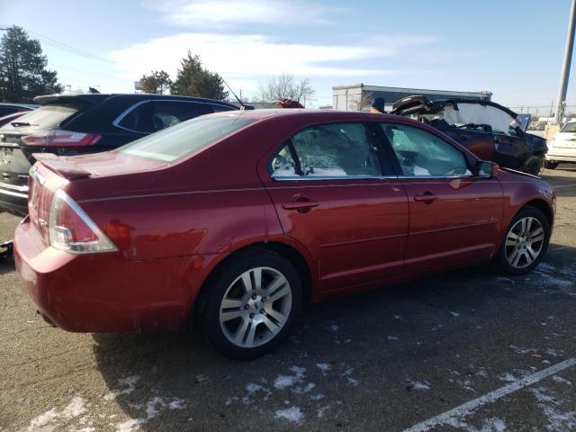 3FAHP08127R156648 - 2007 FORD FUSION SEL RED photo 3