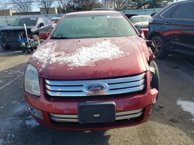 3FAHP08127R156648 - 2007 FORD FUSION SEL RED photo 5