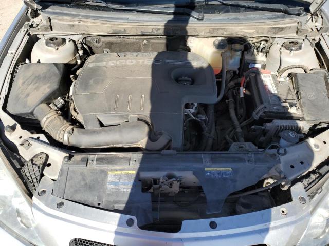 1G2ZG57BX84287718 - 2008 PONTIAC G6 BASE SILVER photo 11