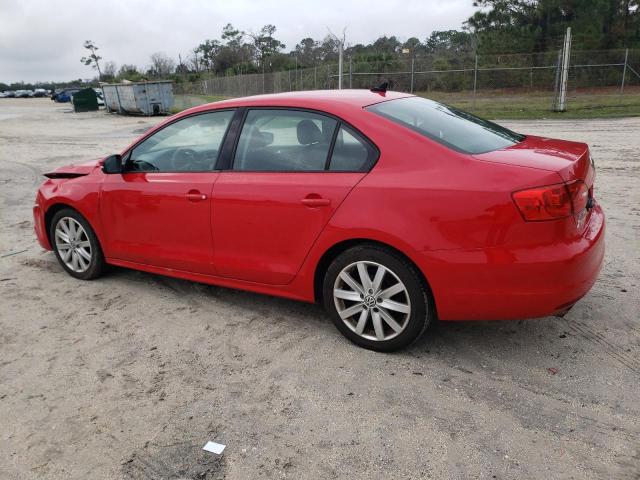 3VWB07AJ0EM361867 - 2014 VOLKSWAGEN JETTA SE RED photo 2