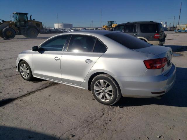 3VWLA7AJ7FM324768 - 2015 VOLKSWAGEN JETTA TDI SILVER photo 2