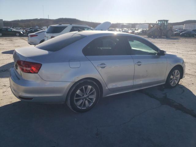 3VWLA7AJ7FM324768 - 2015 VOLKSWAGEN JETTA TDI SILVER photo 3