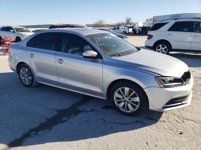 3VWLA7AJ7FM324768 - 2015 VOLKSWAGEN JETTA TDI SILVER photo 4