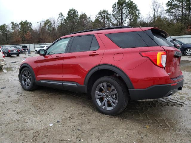 1FMSK8DH7PGB33949 - 2023 FORD EXPLORER XLT RED photo 2