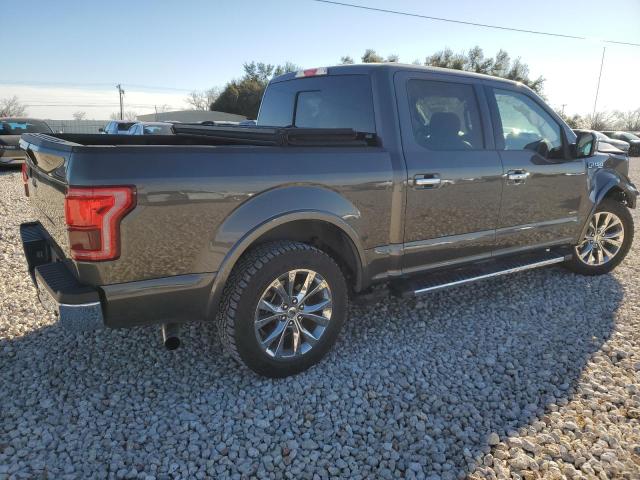 1FTEW1CG8HKD19441 - 2017 FORD F150 SUPERCREW GRAY photo 3