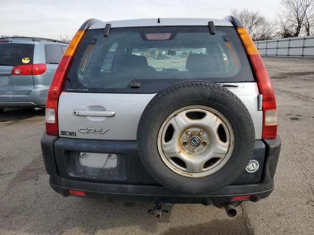 SHSRD78444U239885 - 2004 HONDA CR-V LX SILVER photo 6