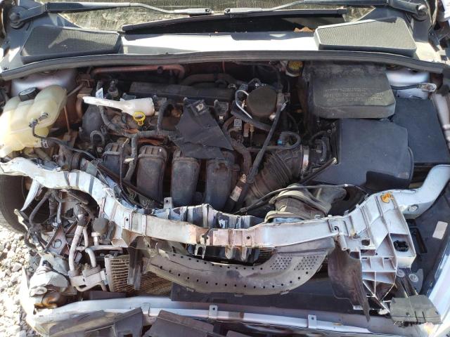 1FADP3E23GL245706 - 2016 FORD FOCUS S SILVER photo 11