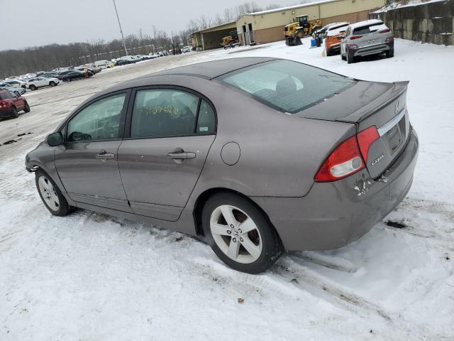 2HGFA16659H511190 - 2009 HONDA CIVIC LX-S BROWN photo 2