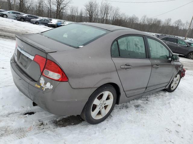 2HGFA16659H511190 - 2009 HONDA CIVIC LX-S BROWN photo 3