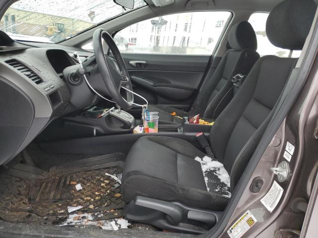 2HGFA16659H511190 - 2009 HONDA CIVIC LX-S Շագանակագույն լուսանկար 7