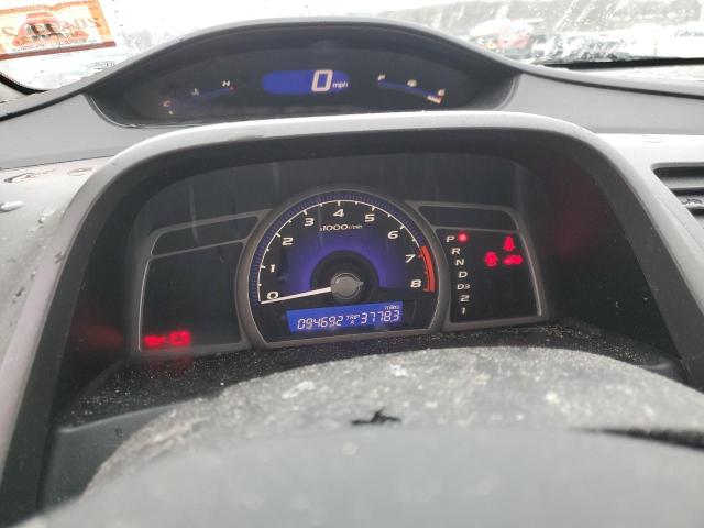 2HGFA16659H511190 - 2009 HONDA CIVIC LX-S Շագանակագույն լուսանկար 9