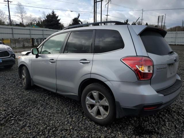 JF2SJAHC0FH443240 - 2015 SUBARU FORESTER 2.5I LIMITED GRAY photo 2