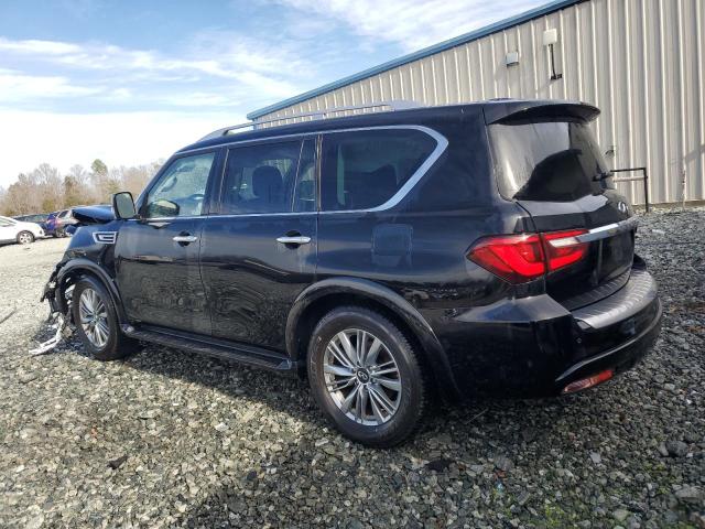 JN8AZ2AF0P9756981 - 2023 INFINITI QX80 LUXE BLACK photo 2