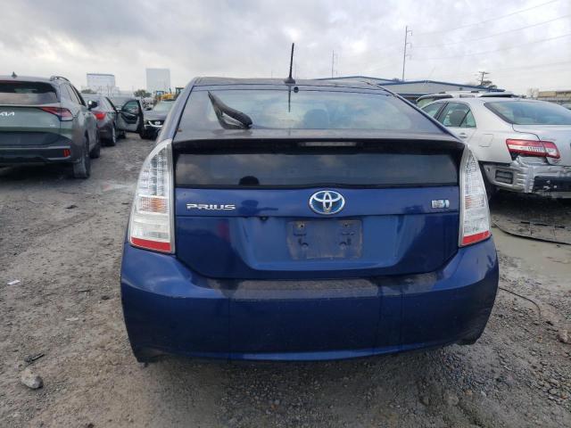 JTDKN3DU1A1074273 - 2010 TOYOTA PRIUS BLUE photo 6