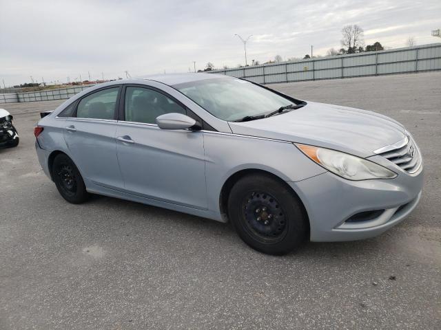 5NPEB4AC5CH341434 - 2012 HYUNDAI SONATA GLS BLUE photo 4