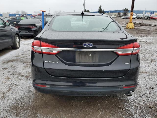 3FA6P0H7XHR205561 - 2017 FORD FUSION SE BLACK photo 6