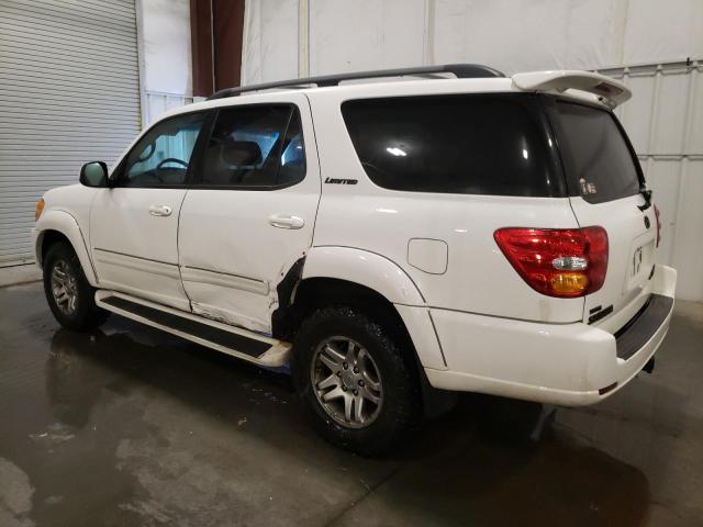 5TDBT48A63S174466 - 2003 TOYOTA SEQUOIA LIMITED WHITE photo 2