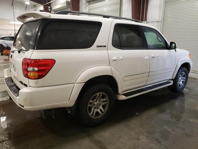 5TDBT48A63S174466 - 2003 TOYOTA SEQUOIA LIMITED WHITE photo 3