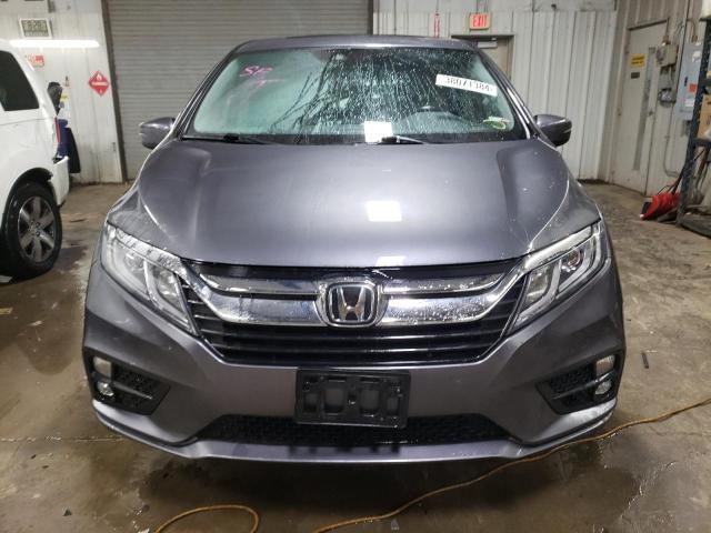 5FNRL6H72JB033605 - 2018 HONDA ODYSSEY EXL GRAY photo 5