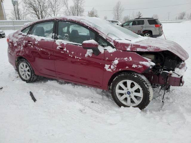 3FADP4BJ8BM221345 - 2011 FORD FIESTA SE RED photo 4