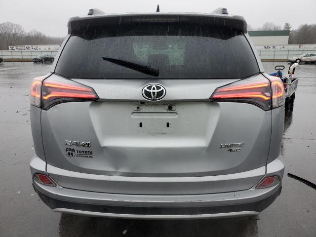 2T3DFREV3GW474703 - 2016 TOYOTA RAV4 LIMITED SILVER photo 6