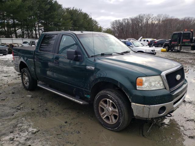 1FTPW14547FB71639 - 2007 FORD F150 SUPERCREW GREEN photo 4