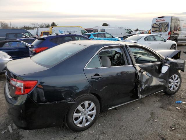 4T4BF1FKXDR329293 - 2013 TOYOTA CAMRY L BLACK photo 3